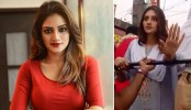 প্রচারে গিয়ে মেজাজ হারালেন নুসরাত
