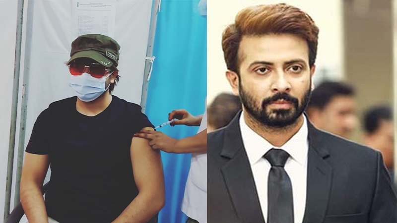 করোনার টিকা নিলেন সুপারস্টার শাকিব খান