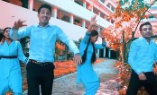 নাচে গানে স্কুল খোলার দাবি