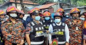 'অবৈধ গ্যাস-বিদ্যুৎ সংযোগ থেকে সাততলা বস্তিতে আগুন'