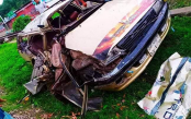 রায়পুরায় ট্রেনের সঙ্গে প্রাইভেট কারের সংঘর্ষ, আহত ৩