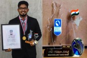 ‘ইন্ডিয়ান বুক অব রেকর্ড’ অর্জন করলেন রংপুরের সন্তান মুহতাসিম জিসান