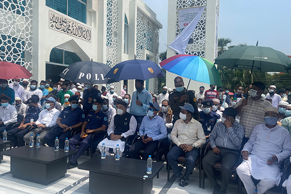 সাভারে মডেল মসজিদ উদ্বোধন
