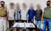 গাজীপুরে দেশীয় অস্ত্রসহ ৫ কিশোর আটক