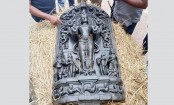 আড়াইশ কেজি ওজনের বিষ্ণু মূর্তি উদ্ধার