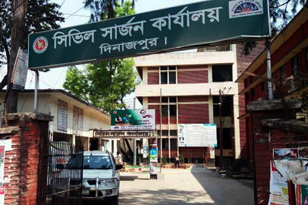 দিনাজপুরে করোনা রোগীর প্রকোপে চিকিৎসা সেবা দিতে হিমসিম