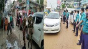 গাজীপুরে কঠোর লকডাউন, মাঠে ৩ প্লাটুন সেনা সদস্য