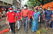 নারায়ণগঞ্জে লকডাউন কার্যকরে তৎপর প্রশাসন