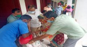 ১০ টাকা কেজির চাল পেলেন ১০০ হতদরিদ্র
