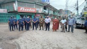পাংশায় ৪র্থ দিনেও লকডাউন বাস্তবায়নে মাঠে প্রশাসন