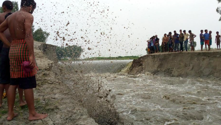 বগুড়ায় করোনার মধ্যেই বন্যার সম্ভাবনা, শঙ্কিত সাধারণ মানুষ
