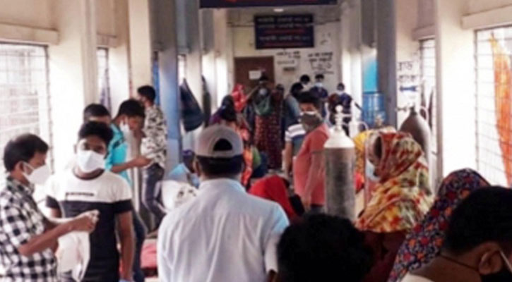 কুষ্টিয়া জেনারেল হাসপাতালে অক্সিজেনের হাহাকার