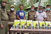 সুন্দরবনে বিষ দিয়ে মাছ ধরার প্রস্তুতি, নৌকা ও কীটনাশক জব্দ