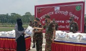 গোপালগঞ্জে সেনাবাহিনীর মেডিকেল ক্যাম্পেইন ও ত্রাণ বিতরণ