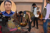 ১৪০০ পথশিশু ও অভুক্তদের মাঝে খাবার বিতরণ পিবিআইয়ের