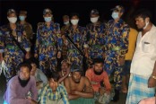 টেকনাফে সাগরে মাছ শিকারে যাওয়া ২৫ রোহিঙ্গা আটক