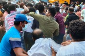 রূপগঞ্জ ট্রাজেডি; কারখানা পরিদর্শনে গিয়ে বিএনপির দুই গ্রুপের সংঘর্ষে আহত ২৫