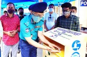 বরিশালে করোনা প্রতিরোধ বুথ উদ্বোধন করলেন বিএমপি কমিশনার