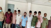 চার ঘর ভাড়া নিয়ে জামাই-শাশুড়ির জুয়ার আসর