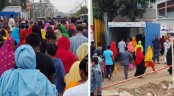 খুলেছে পোশাক কারখানা, কর্মব্যস্ত শিল্পাঞ্চল