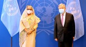 শেখ হাসিনার ‘মিরাকল’ উন্নয়নের প্রশংসা জাতিসংঘ মহাসচিবের
