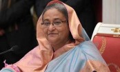 সংবাদ সম্মেলন করছেন প্রধানমন্ত্রী শেখ হাসিনা