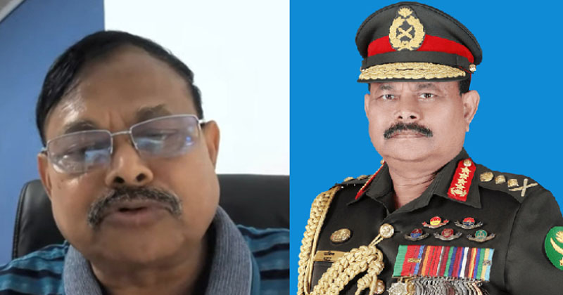 চ্যালেঞ্জ দিলেন জেনারেল আজিজ আহমেদ
