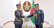 ভারত সফর শেষে দেশে ফিরলেন বিমানবাহিনী প্রধান
