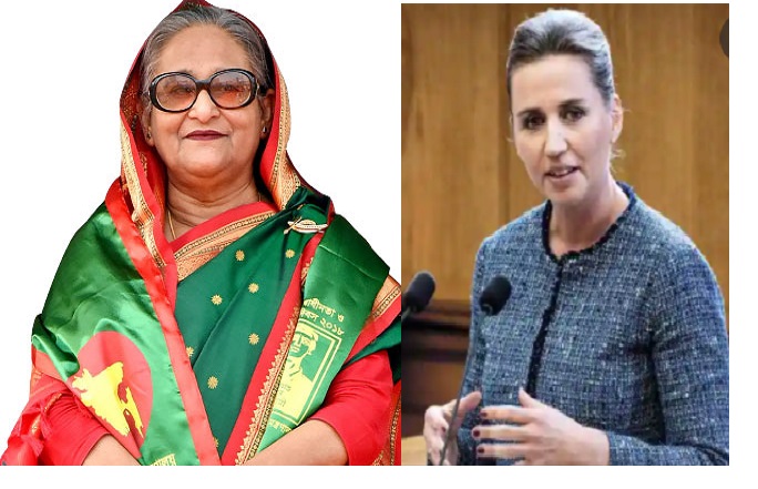 শেখ হাসিনাকে ডেনমার্কের প্রধানমন্ত্রীর ফোনকল
