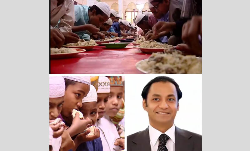 ১১ হাজার এতিমের সঙ্গে জন্মদিনের আনন্দ ভাগ করলেন সায়েম সোবহান আনভীর