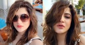 নতুন প্রেমিকের সঙ্গে দুবাই সফরে শ্রাবন্তী