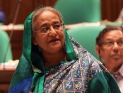 কেউ বাংলাদেশ নিয়ে খেলতে পারবে না: প্রধানমন্ত্রী
