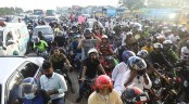 মোটরসাইকেলের নিবন্ধন বন্ধের দাবি
