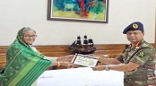প্রধানমন্ত্রীর ত্রাণ তহবিলে সেনাবাহিনীর ১০ কোটি টাকা 