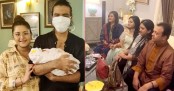 রাজ-পরীর ছেলেকে দেখতে গেলেন রিয়াজ-নিপুণ-সাইমনরা