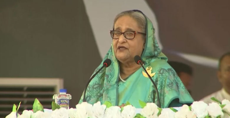 আওয়ামী লীগ কখনও পালায় না: প্রধানমন্ত্রী