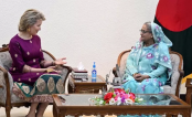 প্রধানমন্ত্রীর সঙ্গে বেলজিয়ামের রানি মাথিল্ডের সৌজন্য সাক্ষাৎ