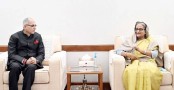 শেখ হাসিনার নেতৃত্বের প্রতি ভারতের পূর্ণ সমর্থন রয়েছে
