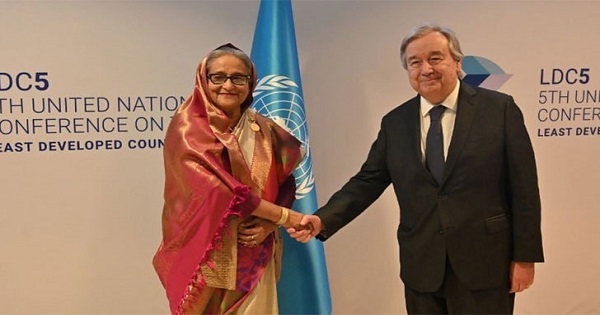 যুদ্ধ বন্ধে দ্রুত কার্যকর পদক্ষেপ নেওয়ার আহ্বান প্রধানমন্ত্রীর
