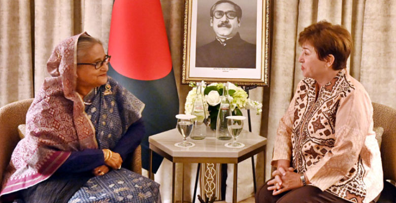 বাংলাদেশের স্থিতিশীল অর্থনীতির প্রশংসা আইএমএফ প্রধানের
