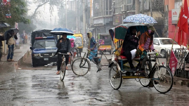 ঝোড়ো হাওয়াসহ বৃষ্টির সম্ভাবনা