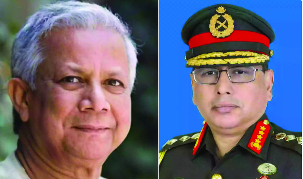 প্রধান উপদেষ্টার সঙ্গে সেনাপ্রধানের সাক্ষাৎ