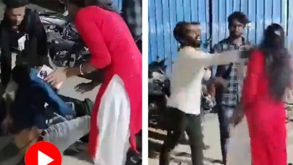 স্ত্রীর পরকীয়া প্রেমিক ও স্বামীর যুদ্ধ! 